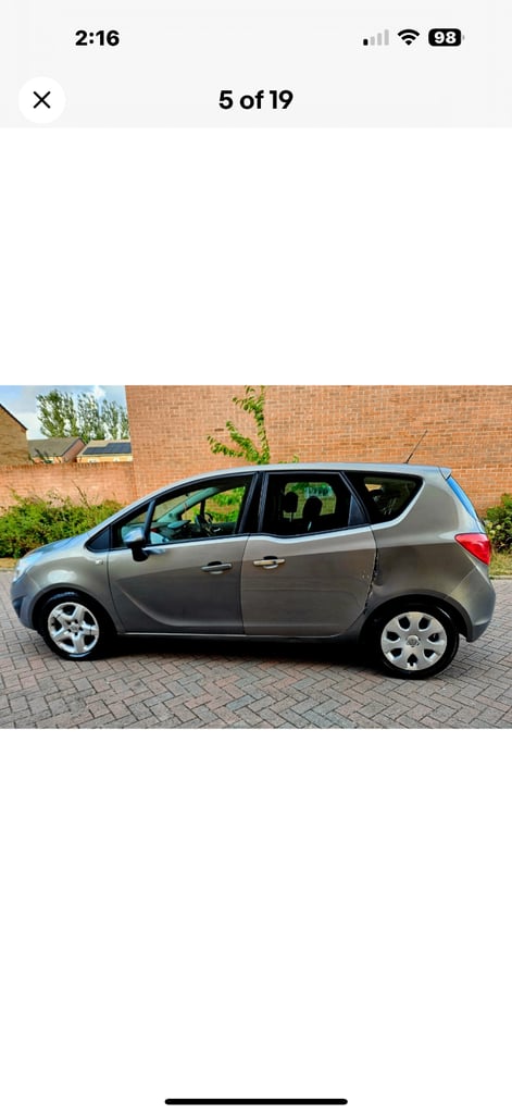 VAUXHALL MERIVA EXCLUSIVE 