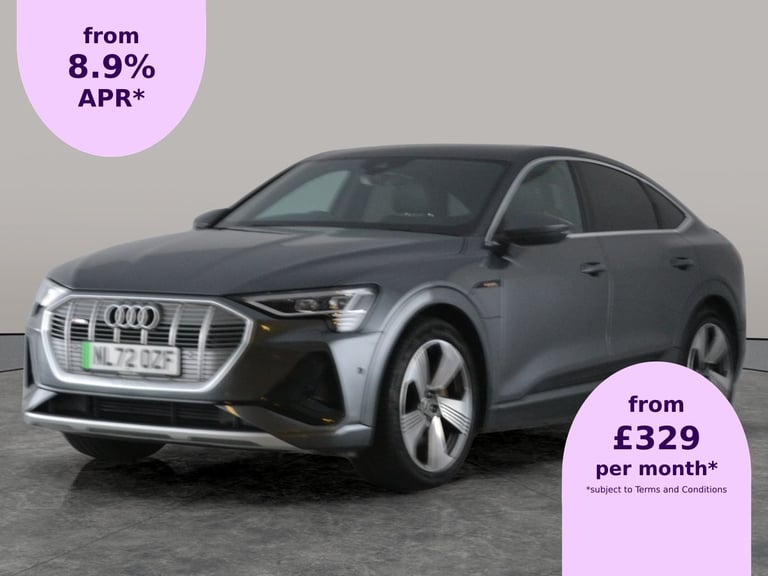 2022 Audi e-tron 55 S line Sportback 5dr Electric Auto quattro 95kWh (11kW Charger) (408 ps) Suv ...