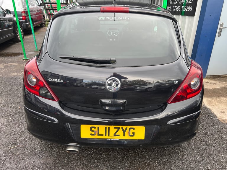 1 owner from new 2011 11 reg Vauxhall corsa 1.2 petrol mot 1 year psh 2 keys £1295