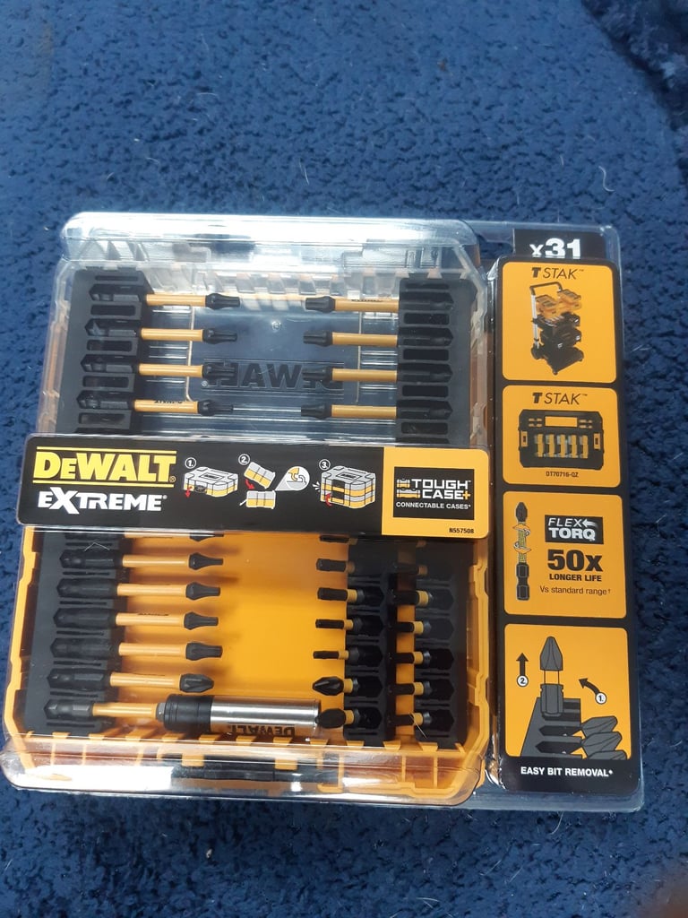 image for Dewalt DT70738T 31 piece impact driver set BNIB