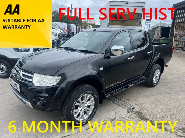 2014 Mitsubishi L200 D/Cab DI-D Warrior II 4WD 176Bhp [2010] PICK UP Diesel Manual