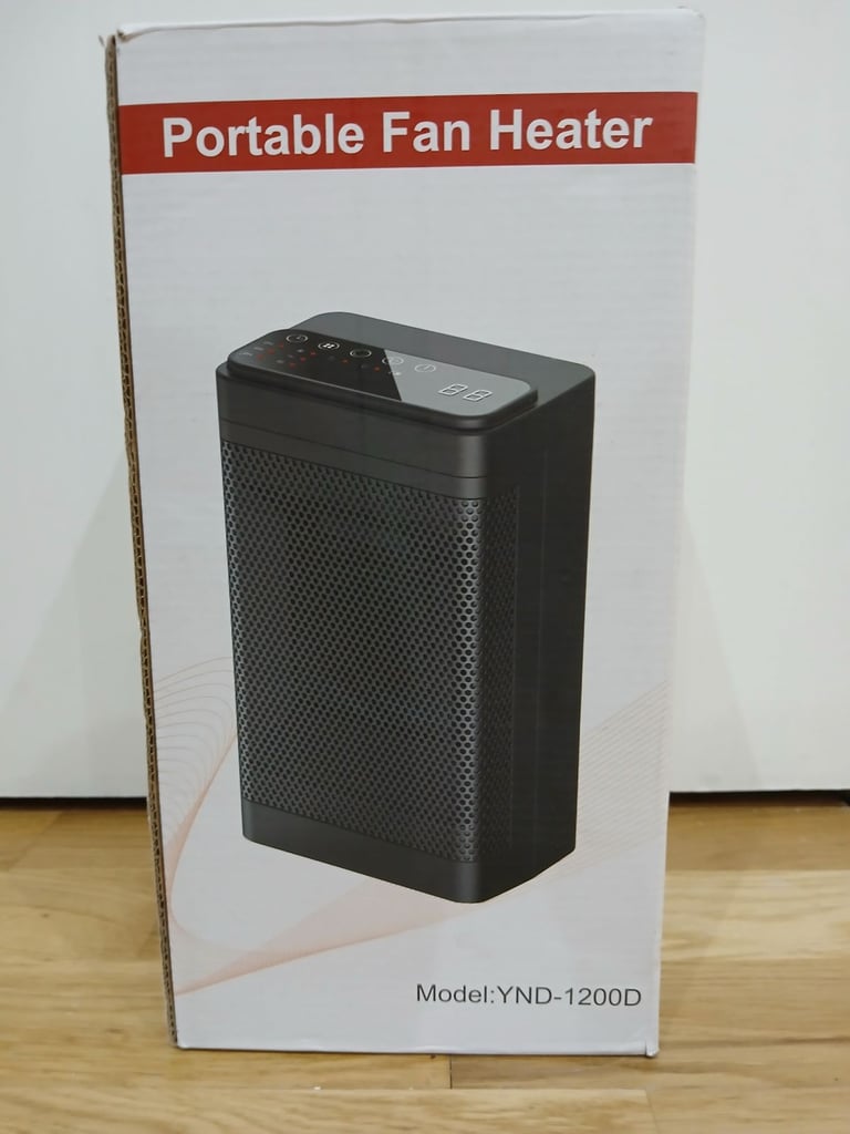Brand New Electric Heater, 1500w. Collection. Cash £50 (Amazon price £79.98)