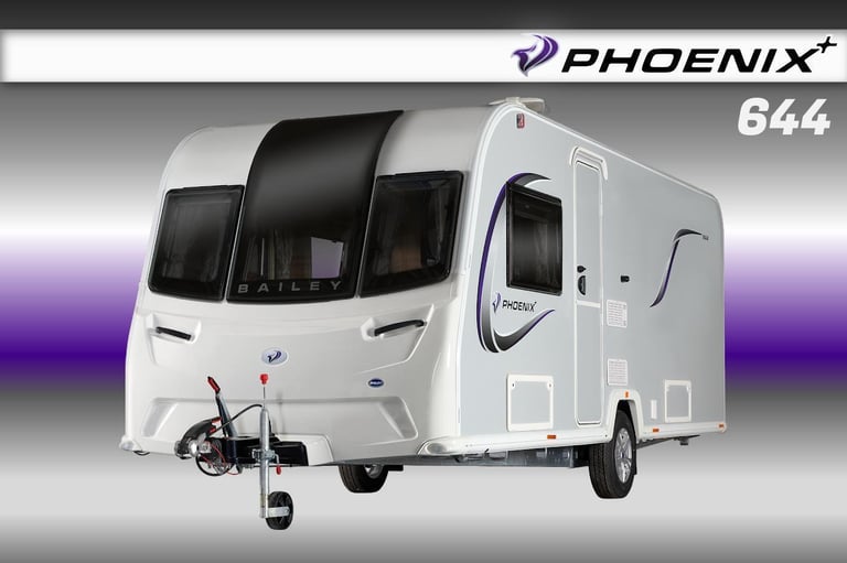 Bailey Phoenix Plus 644, NEW 2023 Touring Caravan