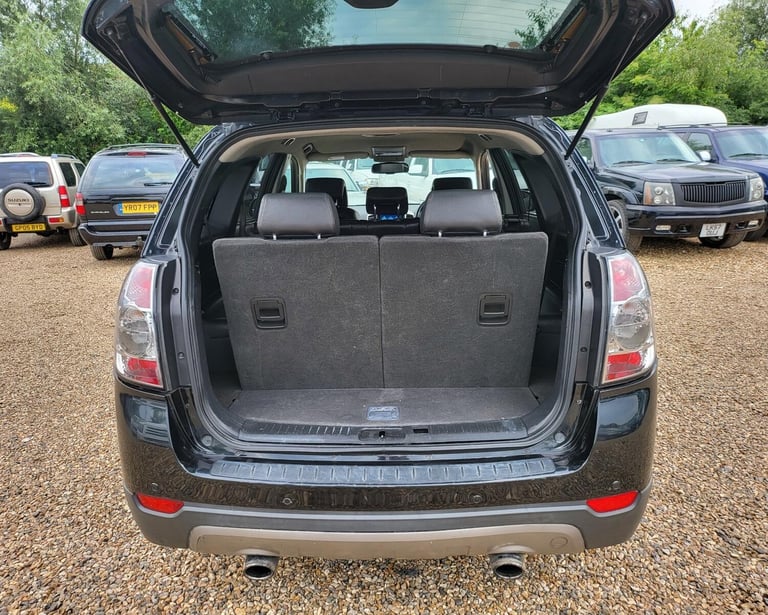 2010 CHEVROLET CAPTIVA 2.0 VCDi LTZ 5 DOOR 7 SEATER AUTOMATIC BLACK