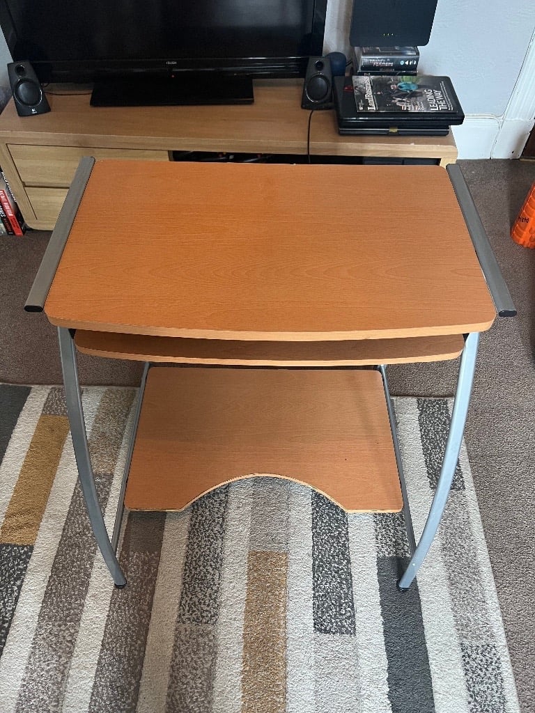 Small Computer Desk and Chair (Together or Separate)