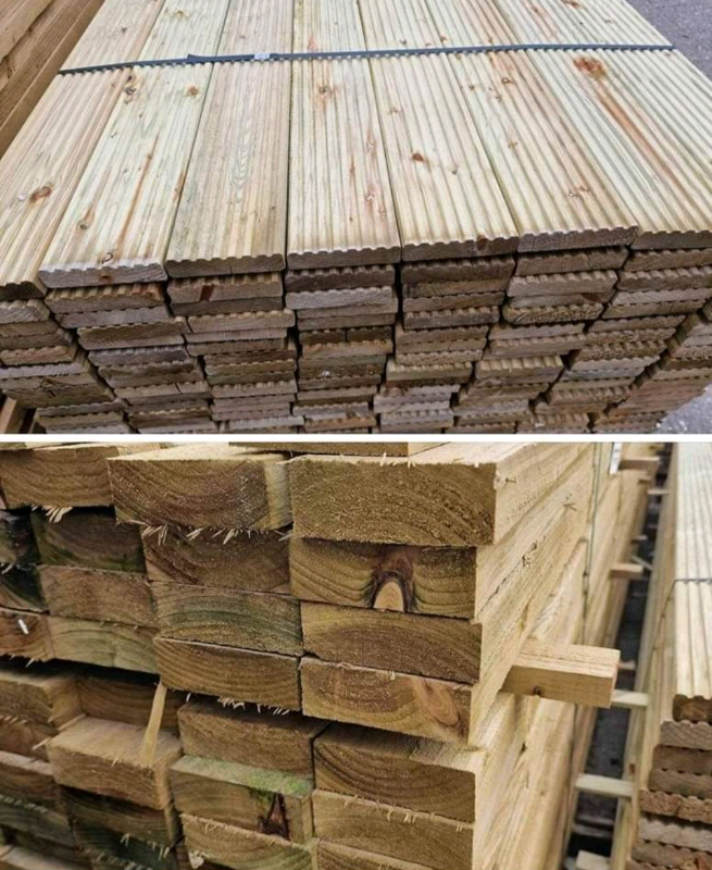💙 TIMBER TREATED, DECKING, JOISTS AND POSTS in Hull, East Yorkshire