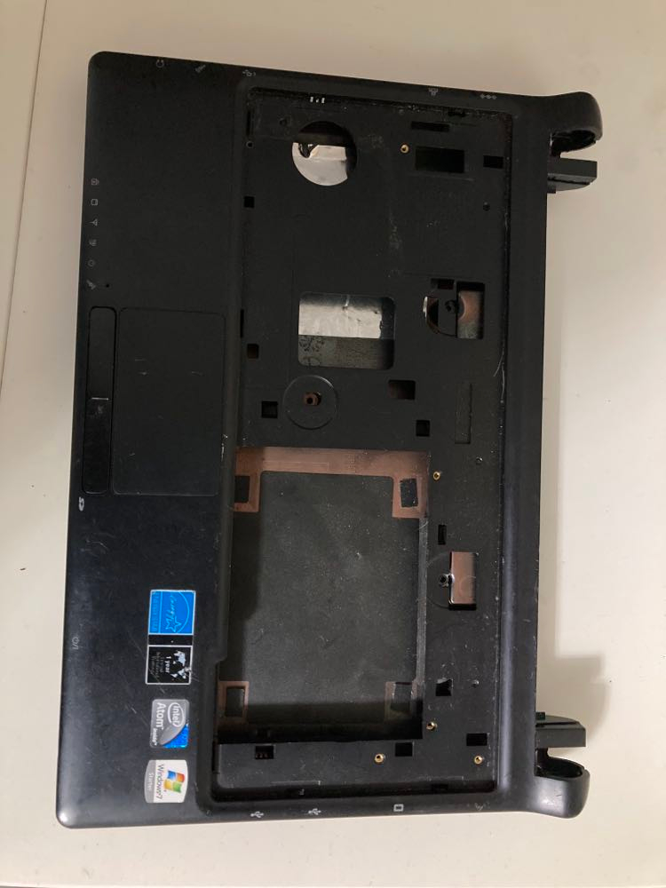 image for Genuine Samsung N145 Plus Palm Rest with Mouse Pad and base battery compartment
