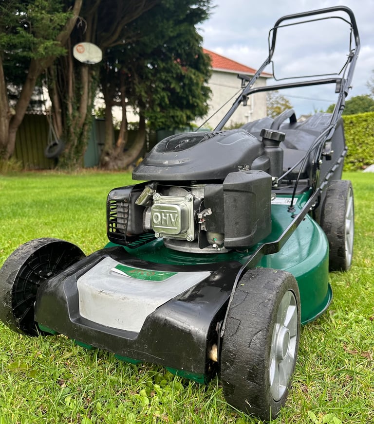 2024 Atco petrol lawnmower 20”cut serviced & sharpened Auto choke mower easy start 