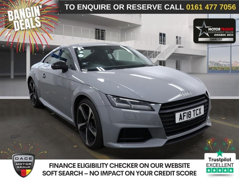 2018 Audi TT 1.8T FSI Black Edition 2dr COUPE PETROL Manual