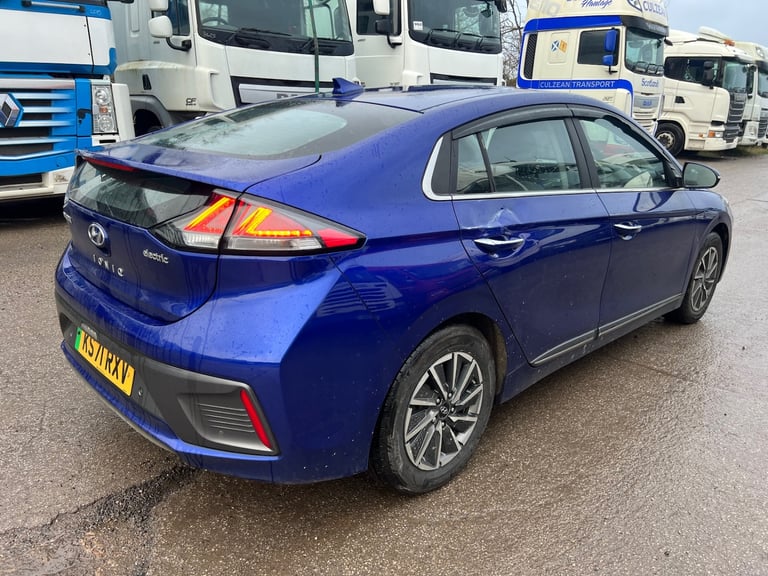 2022 HYUNDAI IQNIQ PREMIUM EV ELECTRICITY AUTOMATIC DAMAGED SALVAGE CAT N