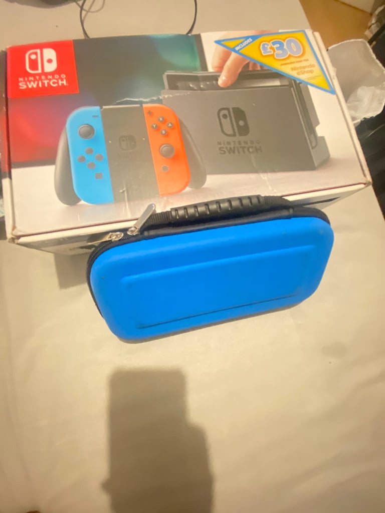 Empty Nintendo switch box 