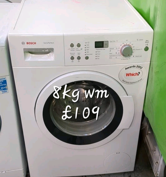 Bosch 8kg washing machine free delivery in Birmingham 