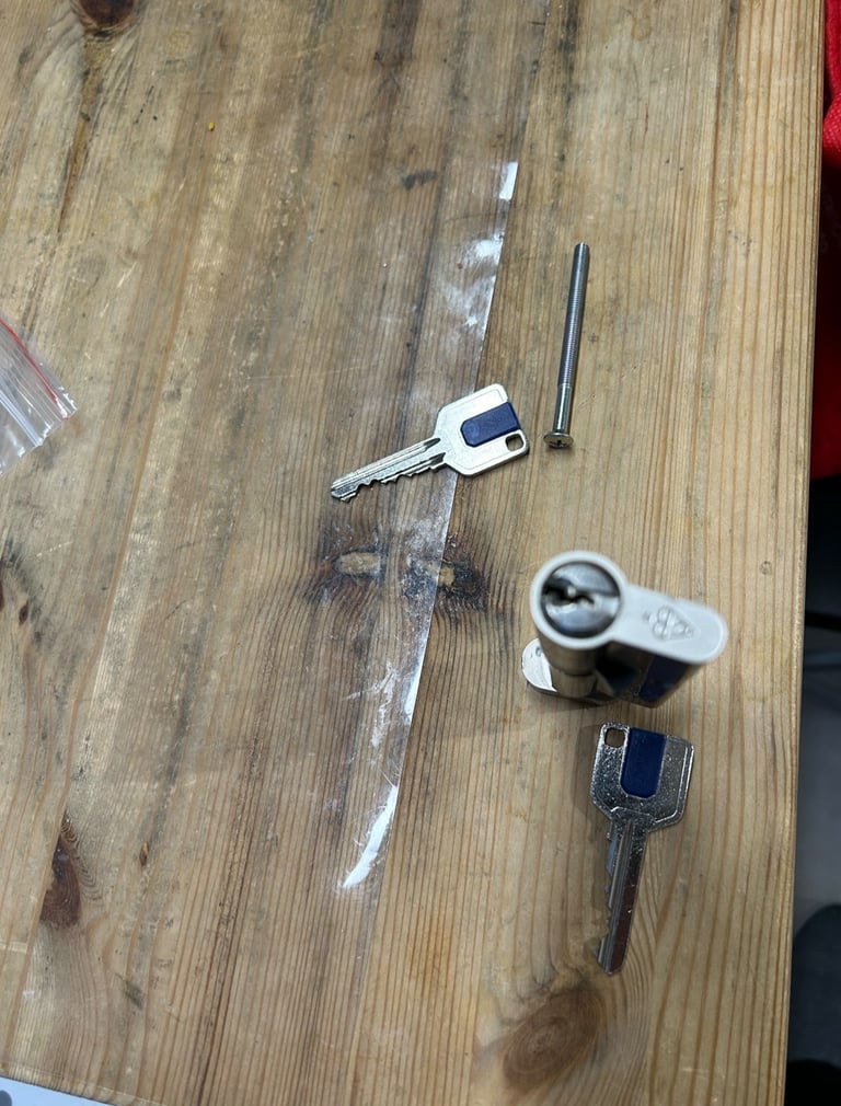 UAP 35mm x 45mm Replacement Thumbturn Cylinder Lock with 3 keys