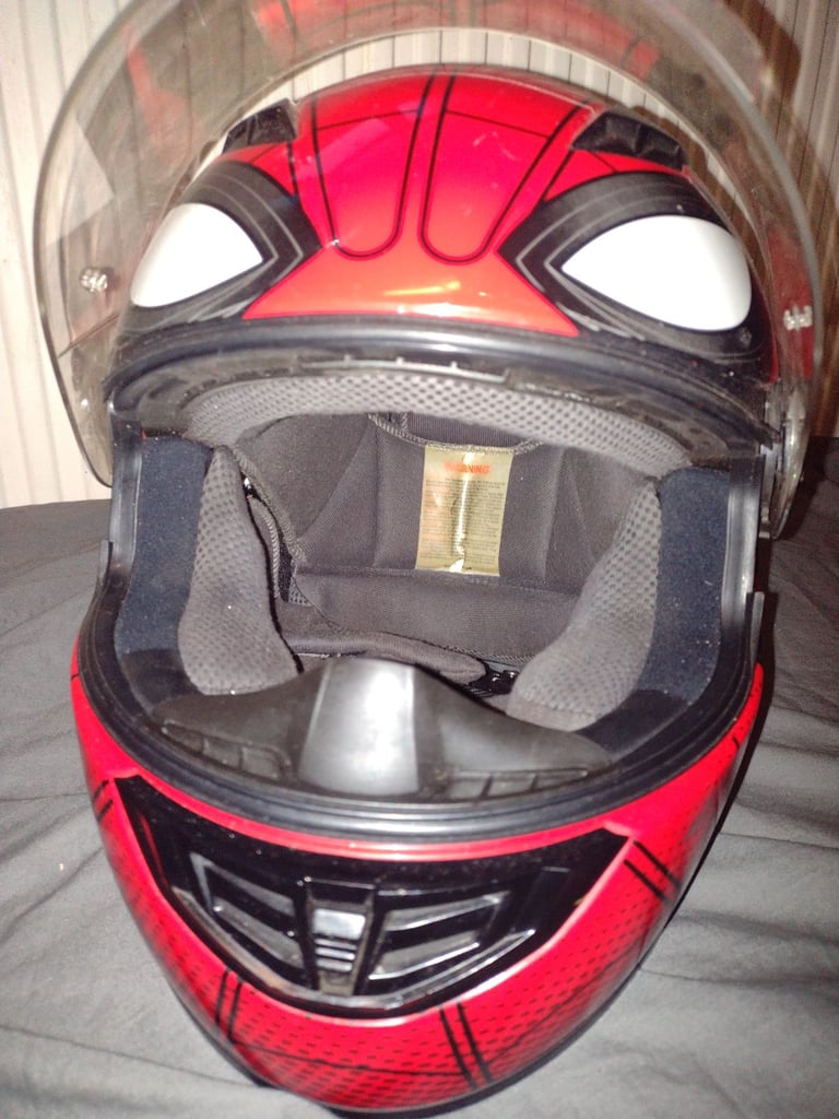 HJC CS-15 Spider-Man Motorcycle Helmet – Size L (59–60 cm) – Used