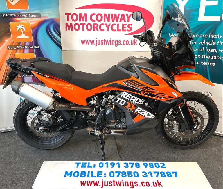 KTM 890 ADVENTURE, 2022(22), 12,577 MILES, EXCELLENT CONDITION, ARROW CAN, £6495