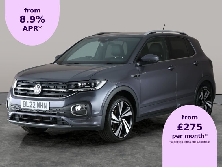 2022 Volkswagen T-Cross 1.0 TSI 110 R-Line 5dr DSG HATCHBACK PETROL Automatic