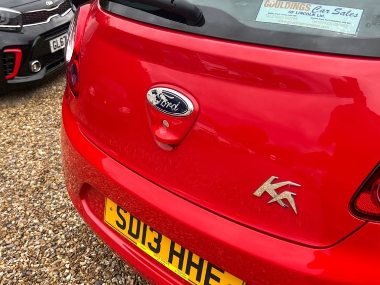 2013 Ford Ka 1.2 Edge Hatchback 3dr Petrol Manual Euro 5 (s/s) (69 ps) Hatchback Petrol Manual