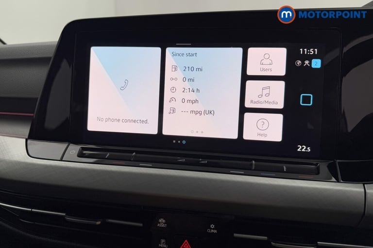 2022 Volkswagen Golf 1.5 TSI 150 Life 5dr HATCHBACK PETROL Manual