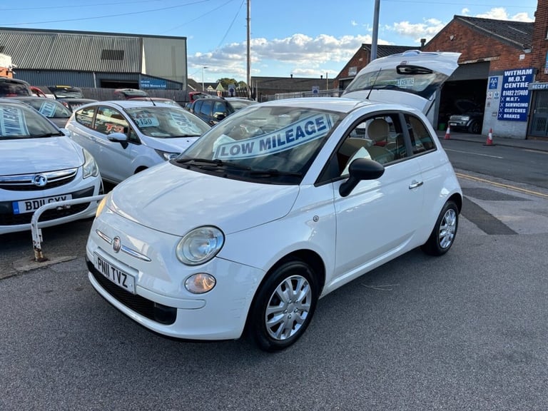 2011 Fiat 500 1.2 Pop Hatchback 3dr Petrol Manual Euro 5 (s/s) (69 bhp) Hatchback Petrol Manual