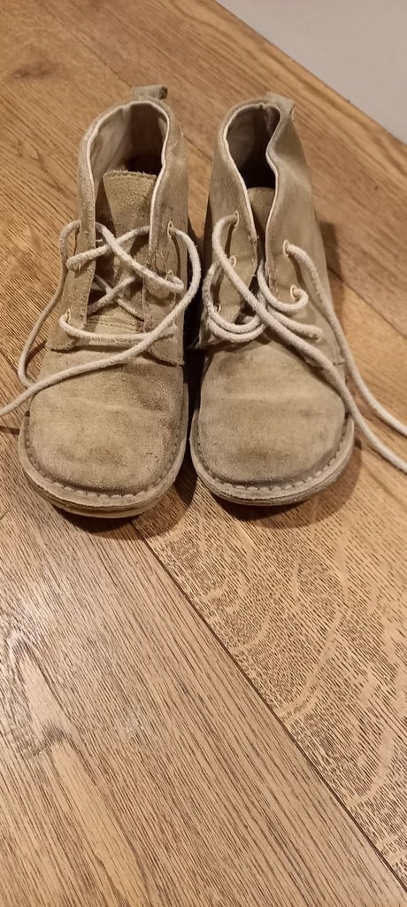 image for Kids  suede desert boots size 12