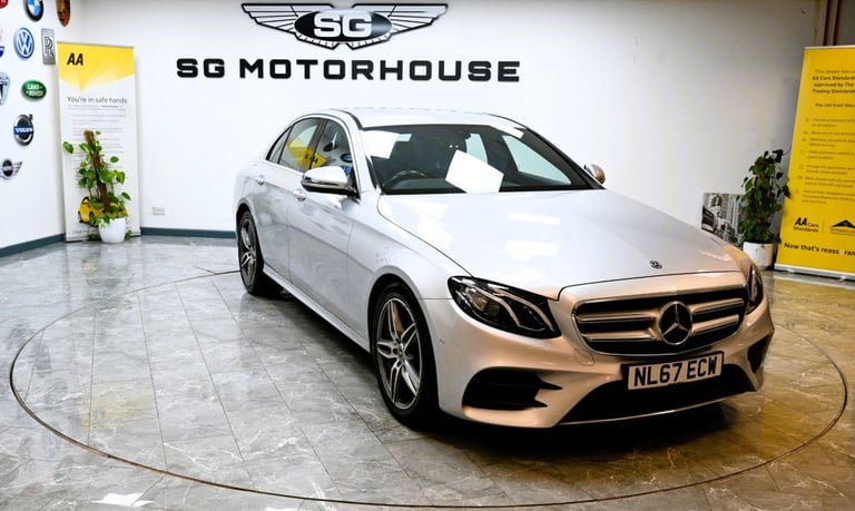 2017 Mercedes-Benz E Class E220d AMG Line 4dr 9G-Tronic SALOON DIESEL Automatic