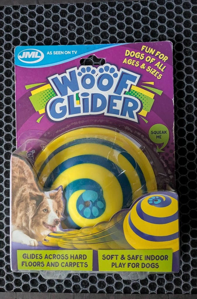 JML Woof Glider Dog Toy