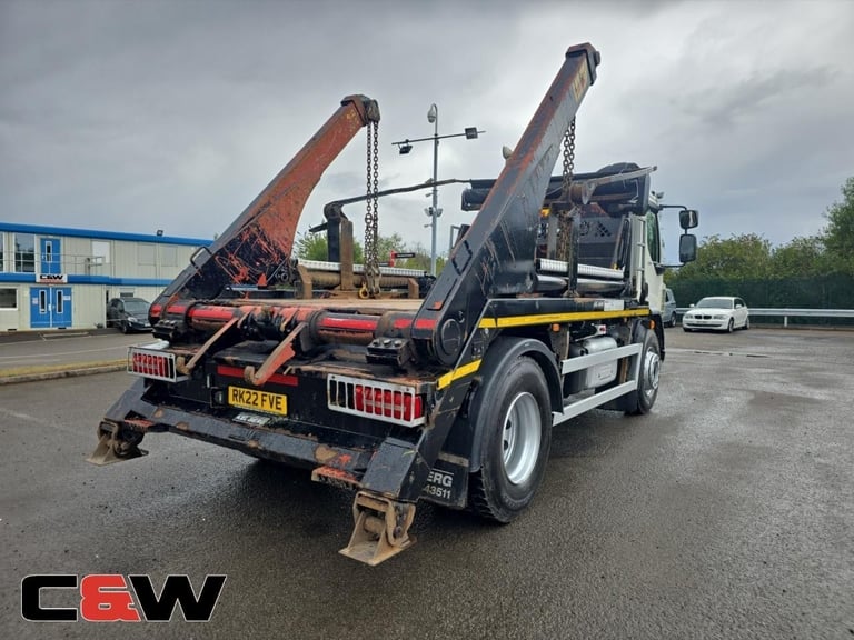 2022 (22) DAF FA LF 230 18T 4x2 Skip Loader - 166,000KMS