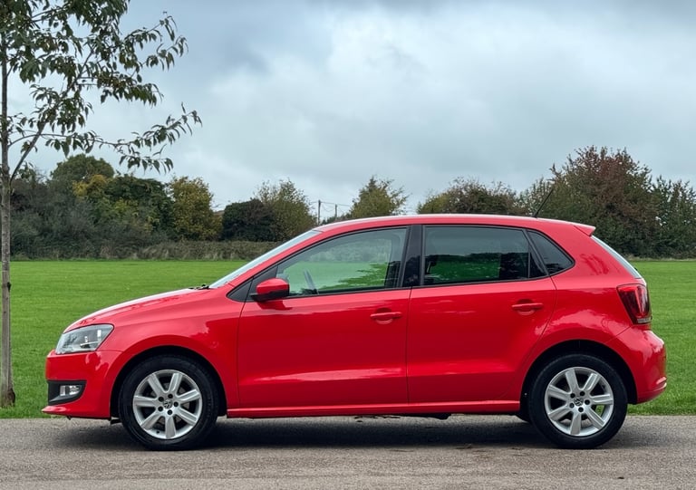 VOLKSWAGEN POLO 1.2 MATCH 60 MANUAL 5DR HATCHBACK 2014 [14] RED