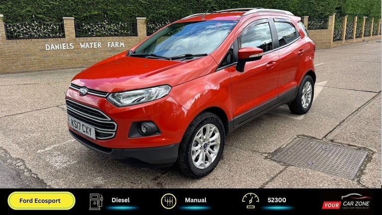 image for 2017 Ford Ecosport 1.5 Zetec Suv HATCHBACK Petrol Manual