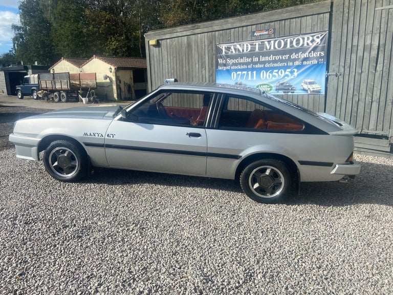 1984 Opel Manta 1.8 Berlinetta Coupe 2dr Petrol Manual (90 bhp) Petrol Manual