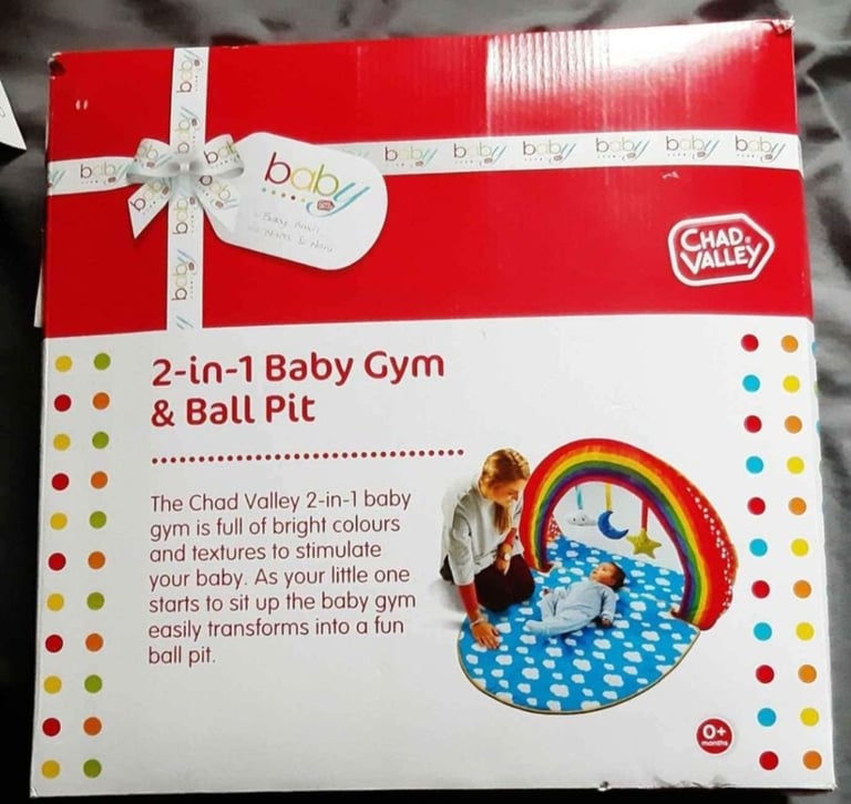 Chad valley baby 2 in sales 1 play gym and ball pit