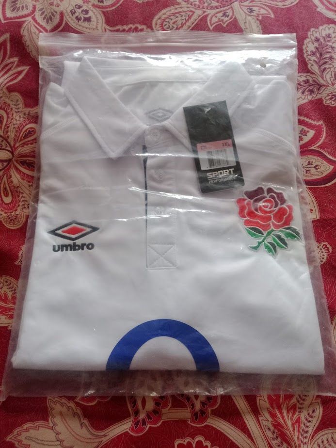 2025 England Rugby Union Home shirt 3XL