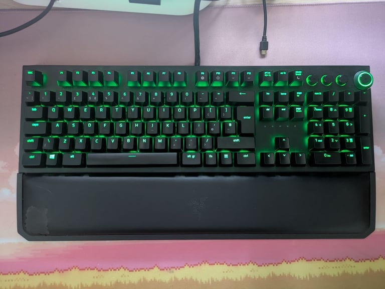 Razer Blackwidow Elite mechanical gaming keyboard