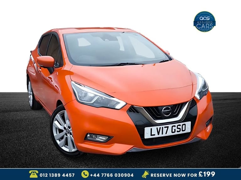 image for 2017 17 NISSAN MICRA 1.5 DCI TEKNA HATCHBACK 5DR DIESEL MANUAL EURO 6 (S/S) (90 
