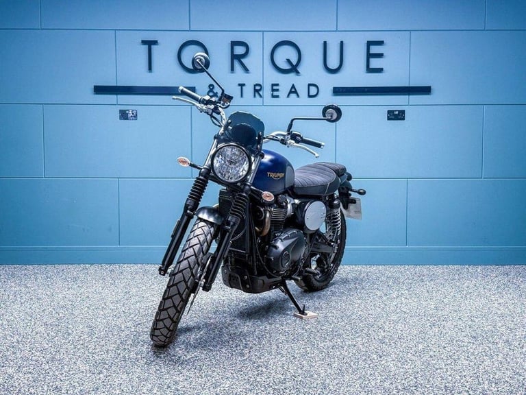 2022 TRIUMPH STREET SCRAMBLER 900 GOLD LINE LTD EDITION - LOW MILES - ONE OWNER