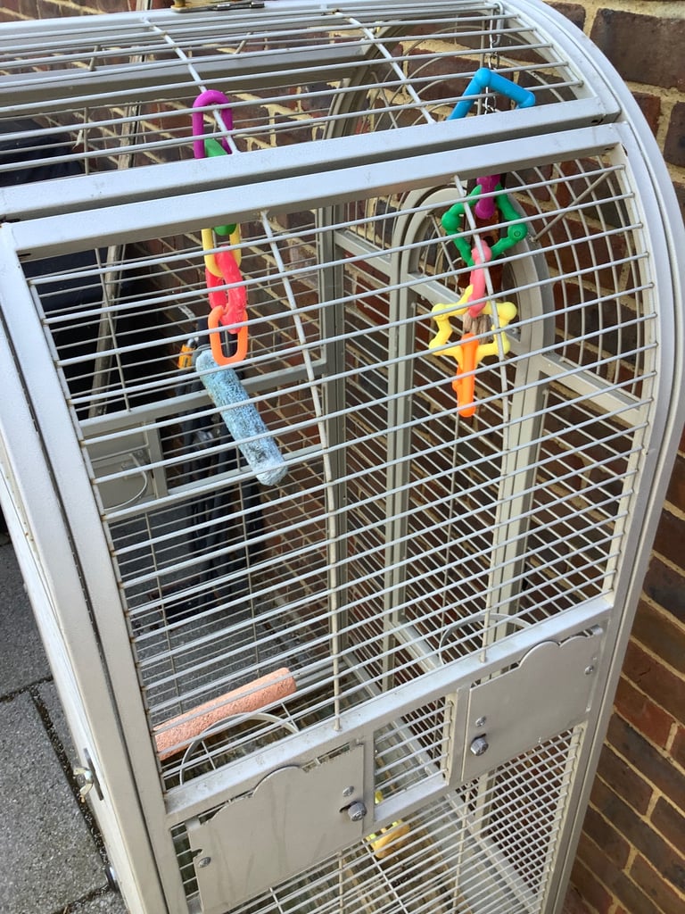Bird Small Animal Cage Parrot Macon Amazon African Grey