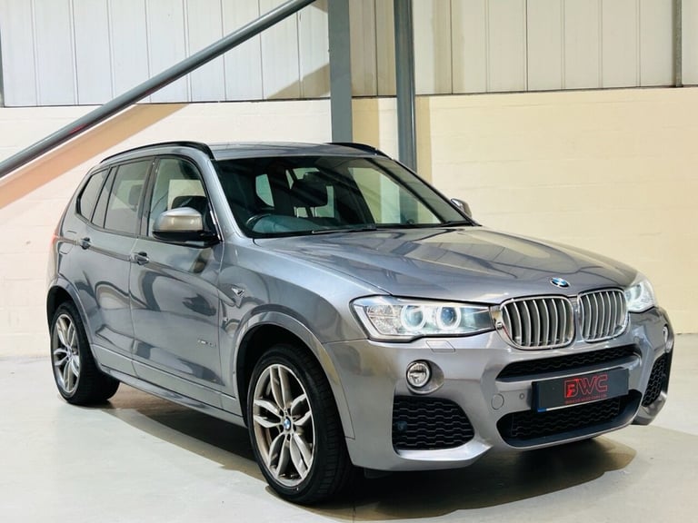BMW X3 3.0 30D M SPORT SUV DIESEL AUTO XDRIVE EURO 6 (258 PS) 4X4 4WD 2016 GREY