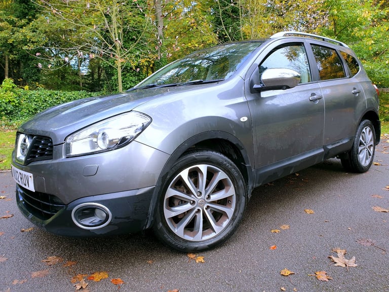 NISSAN QASHQAI 1.5 DCI TEKNA+2*7SEATS*2012*FSH*LEATHER*PANROOF*PARKING CAM*NAV*BL-TOOTH*XENONS#JEEP
