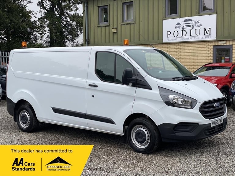 2018 Ford Transit Custom 2.0 300 EcoBlue Panel Van 5dr Diesel Manual L2 H1 Euro 6 (105 ps) PANEL ...