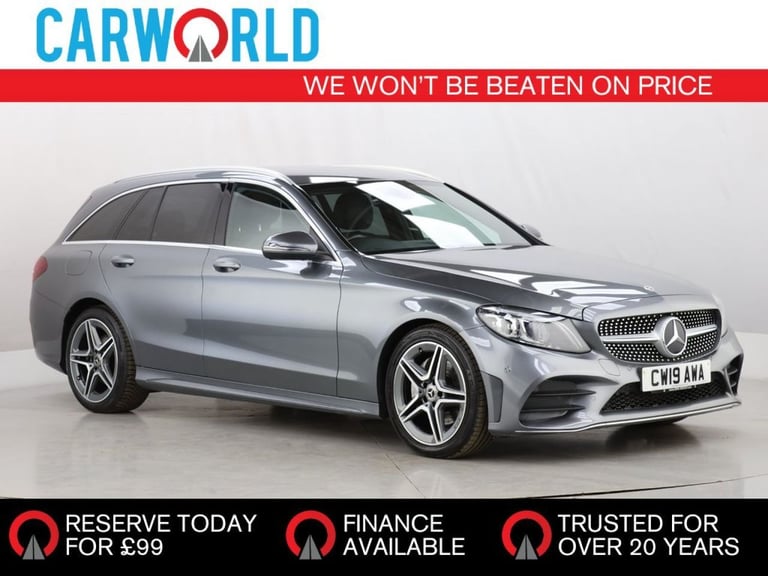 2019 Mercedes-Benz C Class 2.0 C220d AMG Line (Premium) Estate 5dr Diesel G-Tronic+ Euro 6 (s/s) ...