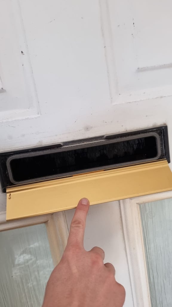 Composite external front door