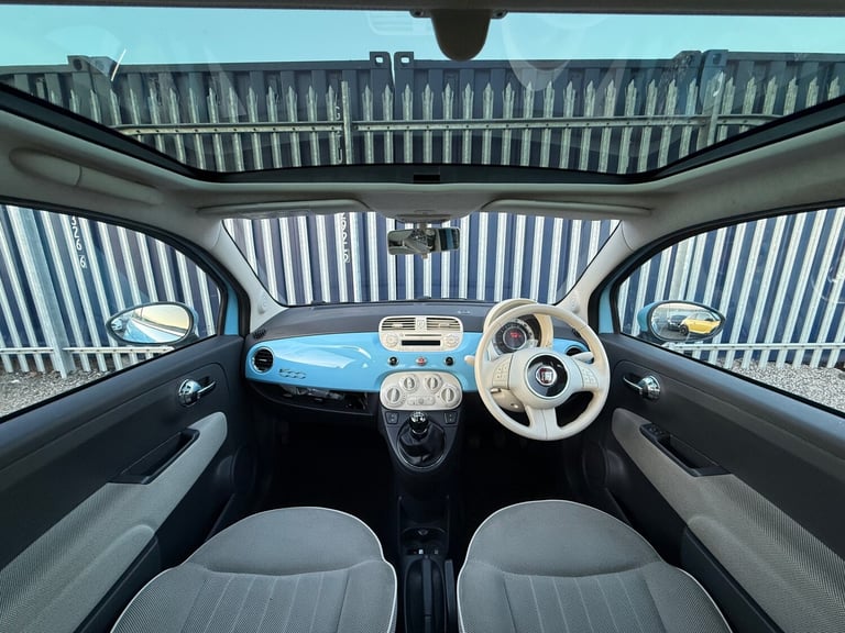 2012 Fiat 500 1.2 Lounge 3dr [Start Stop] HATCHBACK Petrol Manual