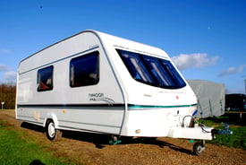  4 birth caravan ELDDIS TYPHOON LX 2000 full awning