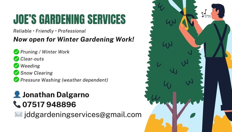 Joe's Gardening Services