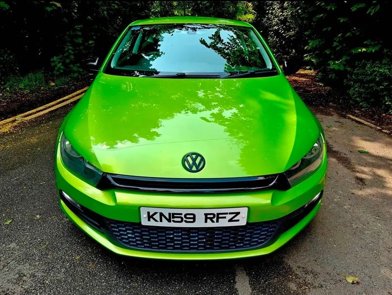  rare viper green scirocco tdi full years mot full service history new clutch kit Flywheel fitted 