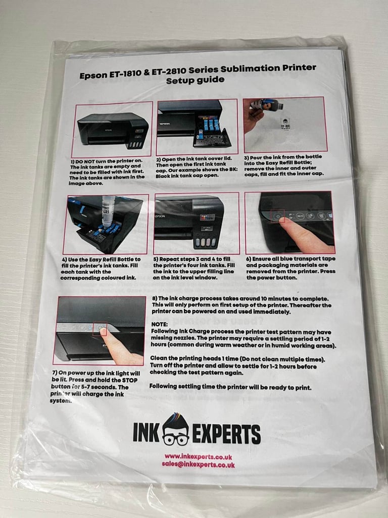 Epson EcoTank ET-1810 Wireless Inkjet Printer