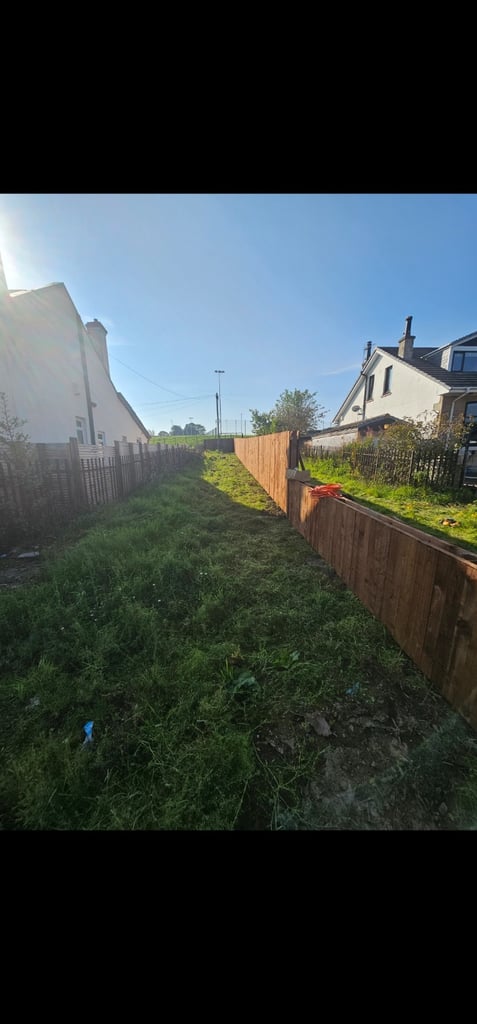 Fencing and decking 