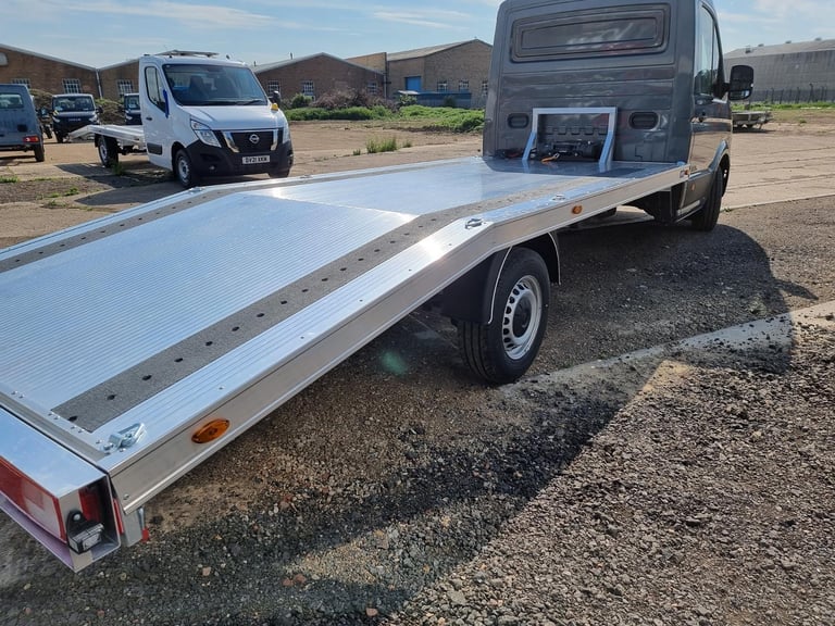 CRAFTER MOVANO ALUMINIUM RECOVERY TRUCK BODY BEAVERTAIL BODY CAR TRANSPORTER