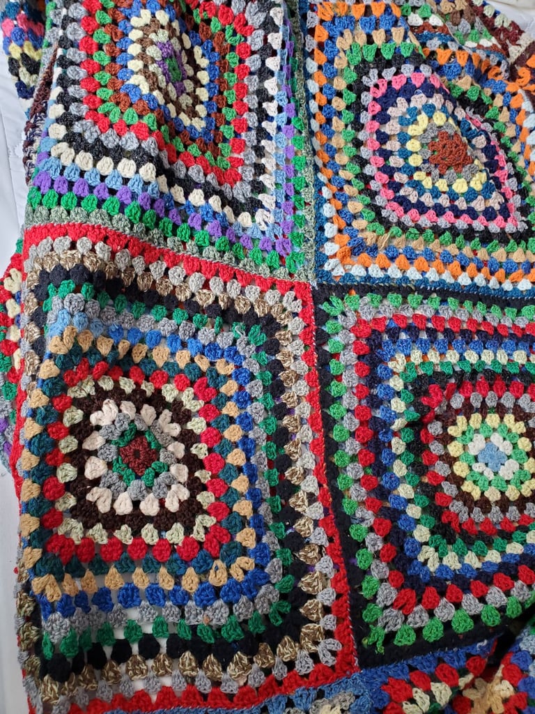 Large Crocheted Blanket