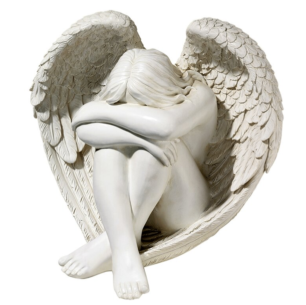 image for Large Weeping Angel Ornament BNIB